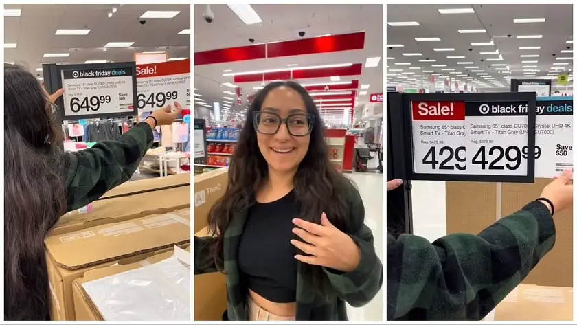 DeJay Downey shocked at Target Black Friday Deals