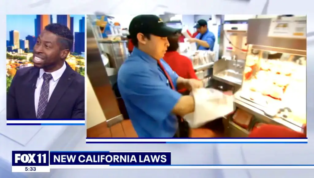 Ugo Lord interviewed by Fox LA regarding new laws in California