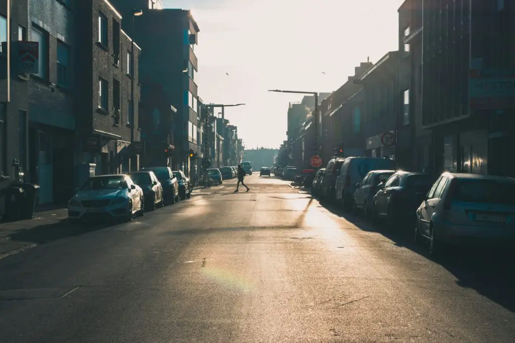 In this viral video, police officers demand teenagers to come out of their house after jaywalking